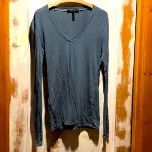 BCBGMaxAzria Baby Blue Shirt